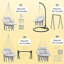 Chaise suspendue, balancelle hamac-1719320707