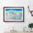 The Crisp Clouds in Abstract - Picture Frame Graphic Art Print-55737533-55737535