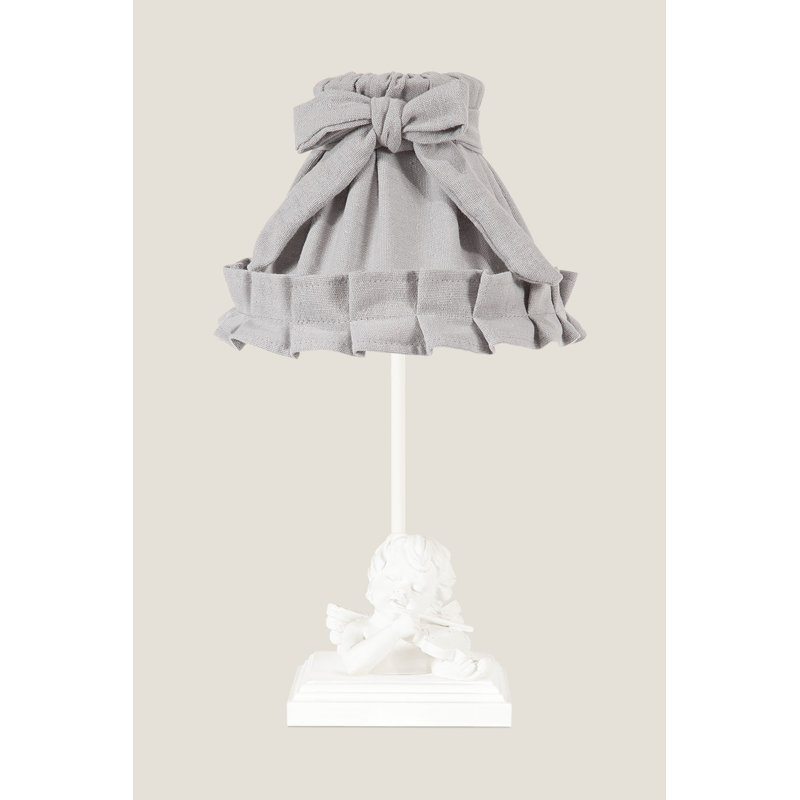 Lampe de table 116,5 ", Blanc, Gris