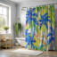 Retro Island Motifs - Rideau de douche standard 1 pièce-581251385