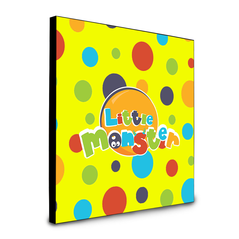 Panneau mural petites monster art Trishelle
