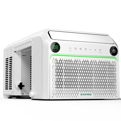 10000 BTU Inverseur de fenêtre en forme de U, 32db silencieux, application intelligente et commande vocale