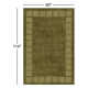 Milchan High Low Wool Blend Area Rug