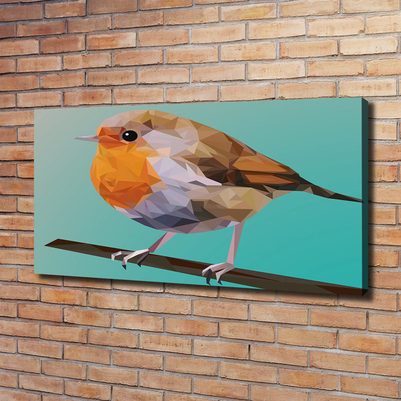 Robin's Bird - Wrapped Canvas Print