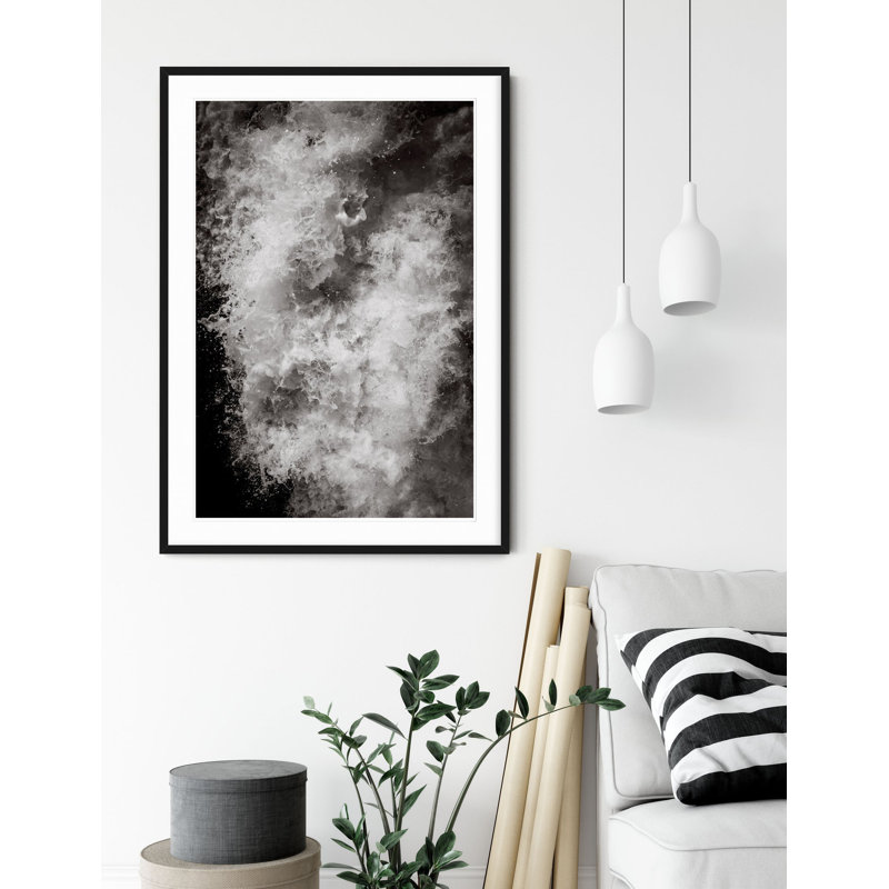 Sea Spray, Portside - Picture Frame Photograph on Paper, 40" H x 28.5" W, Black Framed