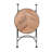 Noelle Solid Wood Top End Table