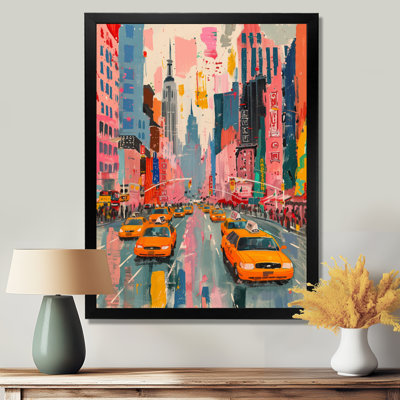 Rose, gratte-ciel de New York City III - impression d'art mural New York City