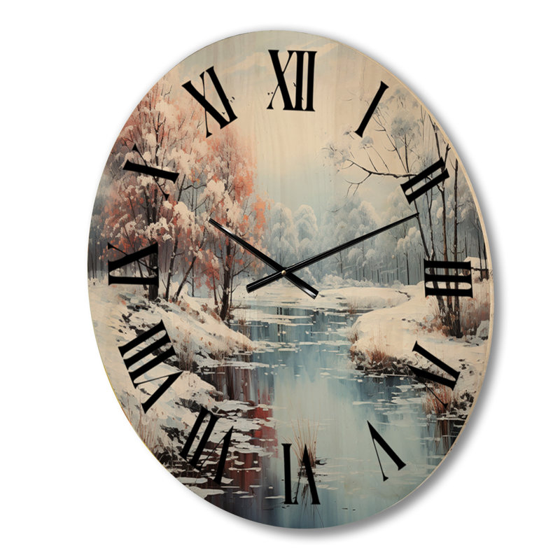 Horloge murale d'hiver, Grand