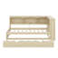Lit de jour simple avec armoires de rangement spacieuses et ports de charge USB-2138133790