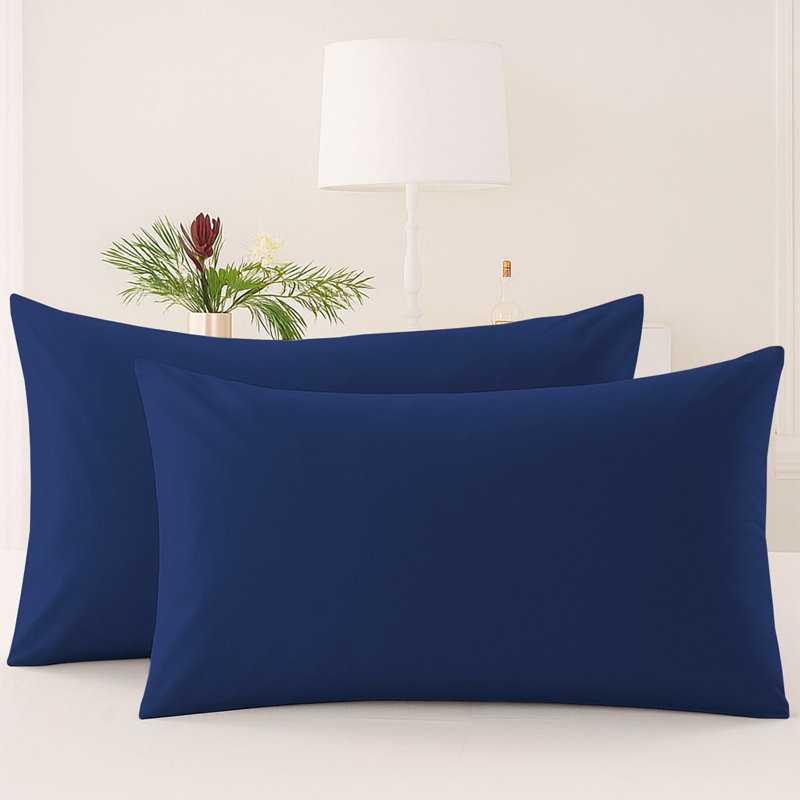 Microfiber Machine Tufted - Set of 2, Navy