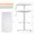 Katharien Adjustable Height Steel Standing Desk-1438939988