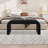 3-Pieces Upholstered Bedroom Bench,Modern Nesting Ottoman Bench Set-269991156