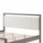 Boucle Fabric Headboard Platform Bed-985178127
