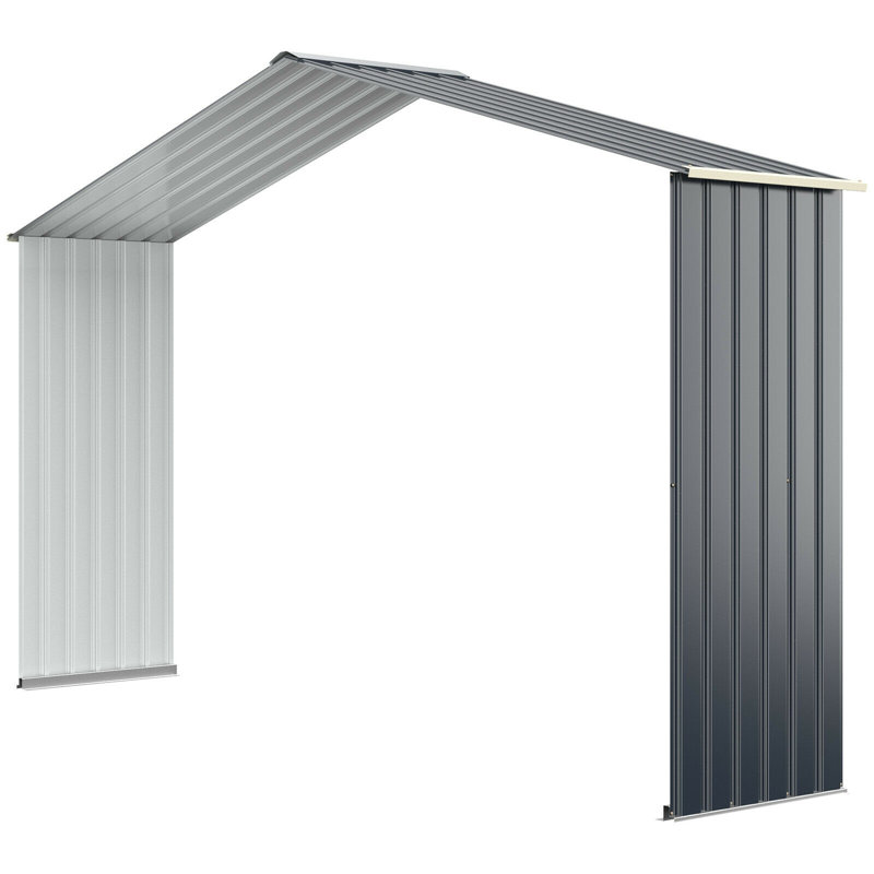 Ensemble d'extension pour remise extérieure, H 82,8 po x l 134,4 po x P 25,2 po
