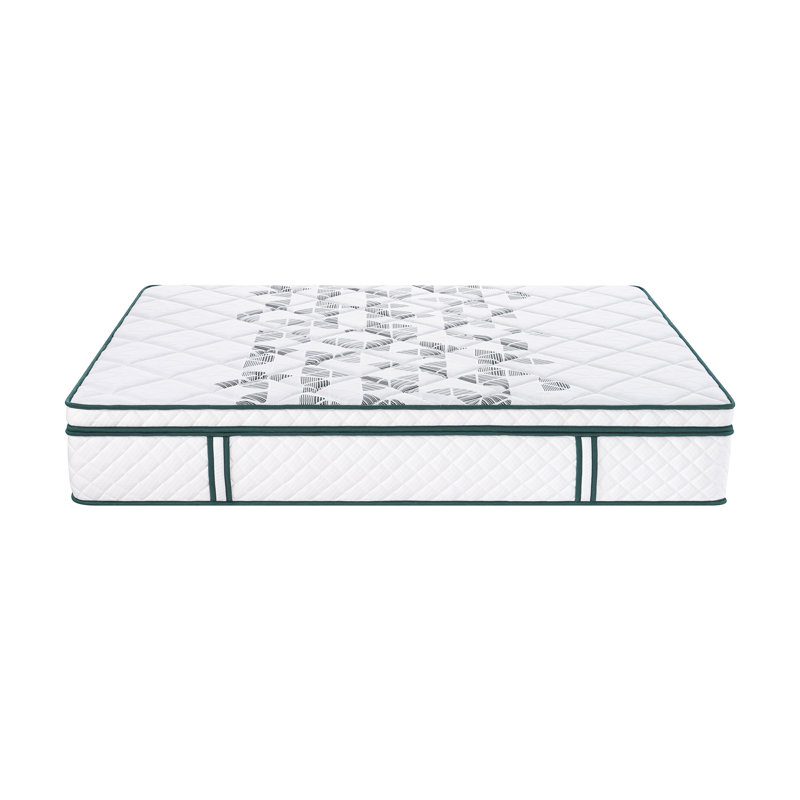 12"/14" Detachable 2-In-1 Gel Hybrid Mattress Pocket Spring For Motion Isolation,Medium Feel, Free Choice Of Hardness With Oeko-TEX & Certipur-US Certified,USA Made