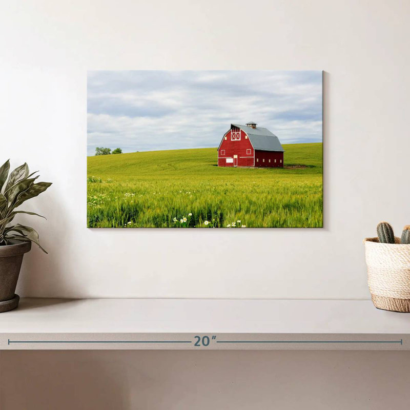Lilie Palouse Farm Barn, H 8 po x l 12 po