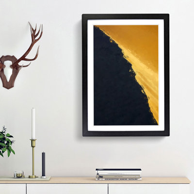 Edge of a Sand Dune - Picture Frame Graphic Art Print