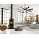Slipstream 65" 8-Blade LED Smart Standard Ceiling Fan with Remote Control and Light Kit Included