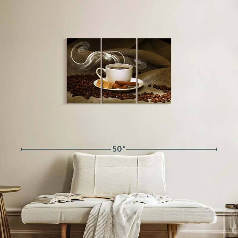 Yarlin Steaming Cinnamon Coffee, 20" H x 33" W