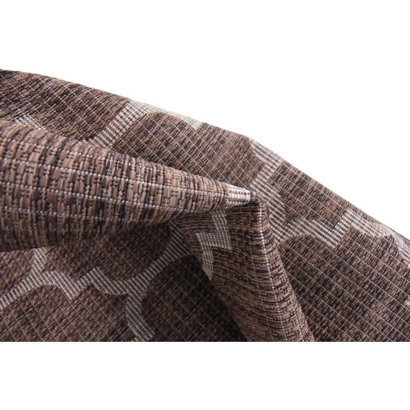 Tapis intérieur / extérieur brun Hampstead, Rectangle 9 pi x 12 pi 2 po