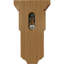 Mini corbeau en bois l 3 1/2 po x P 3 3/4 po x H 6 po, (paquet de 2)-91124588