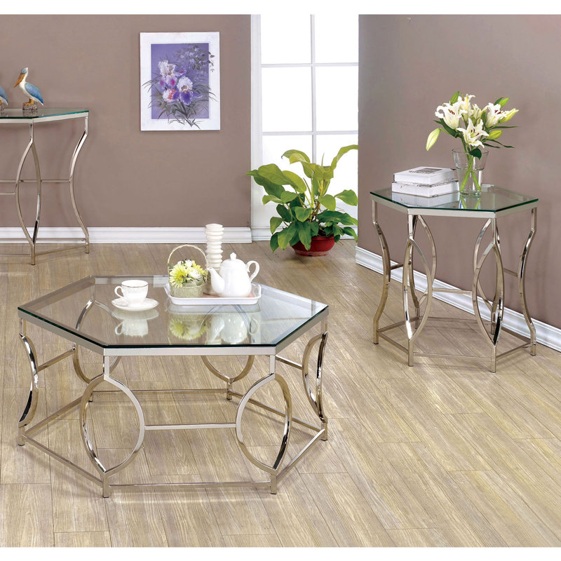 Ensemble de tables basses 2 pièces Frostia