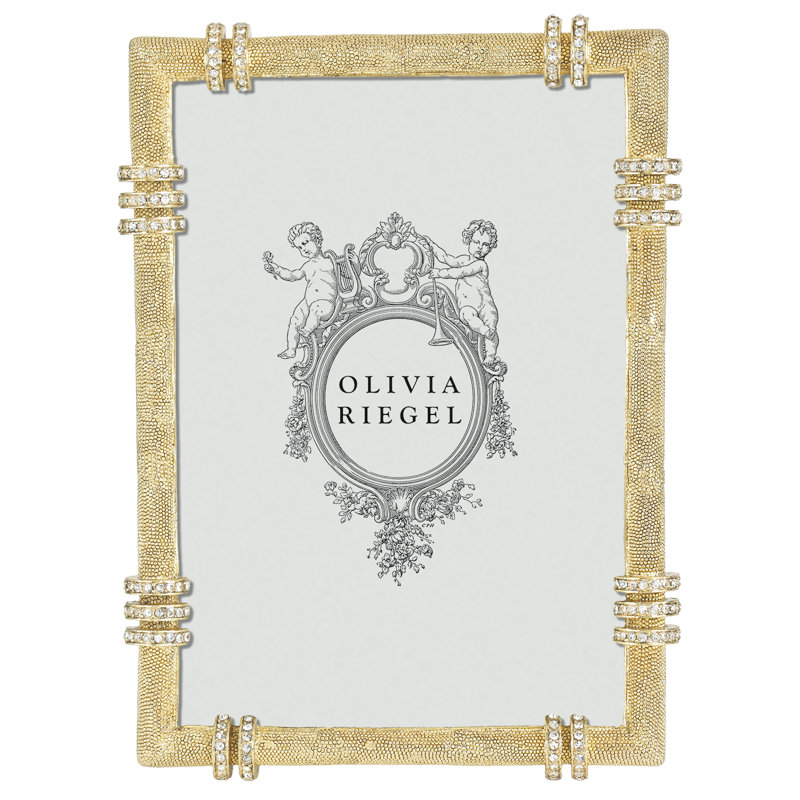 Cassini Metal Picture Frame, 5" x 7", Gold