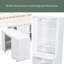 Lit mezzanine pour enfants avec tiroirs Jobina-126302311-126302305