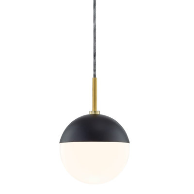 Luminaire suspendu sphérique 1 lumière Renee