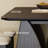 Retro Simple Rectangular Rock Slab Dining Table-108857113-108857117-108857115
