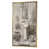 Toile avec cadre flottant or