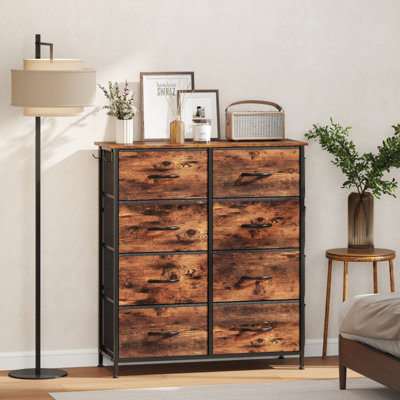 86cm W 8 - Drawer Chest of Drawers