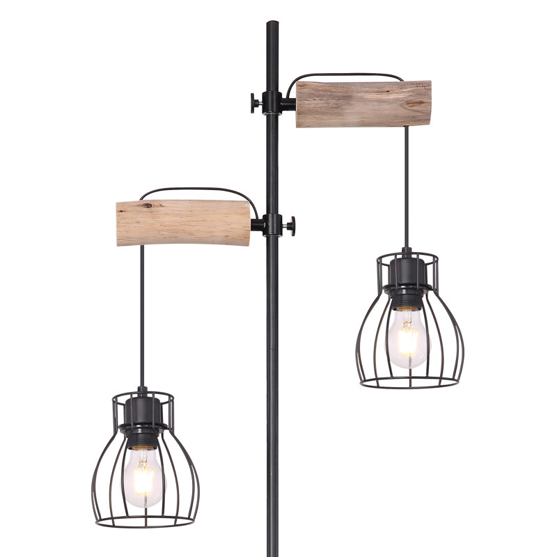 Cherree 168cm Black Novelty Floor Lamp