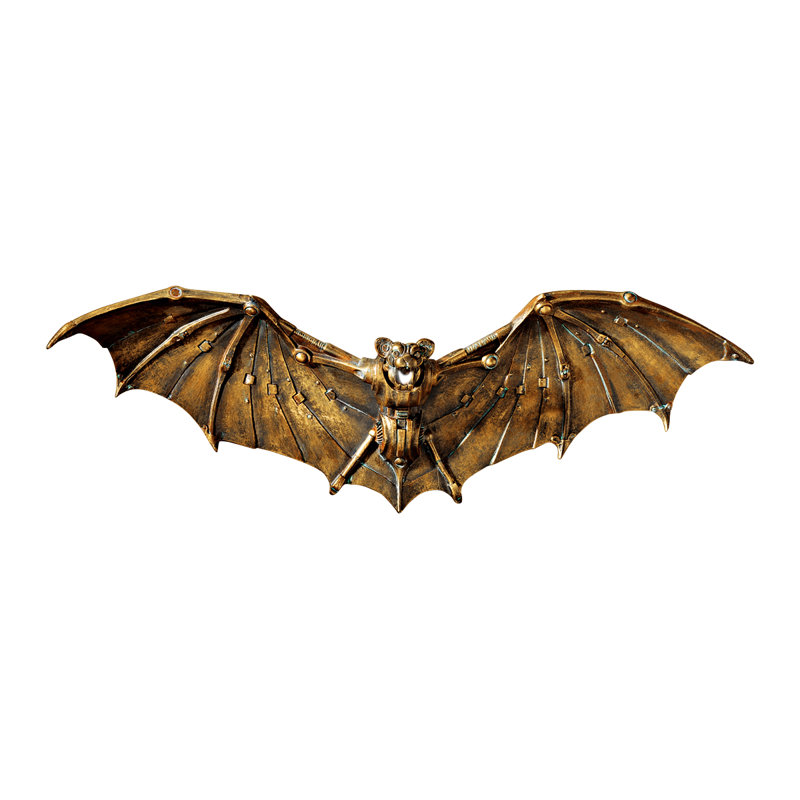 Décoration murale cyber bat steampunk