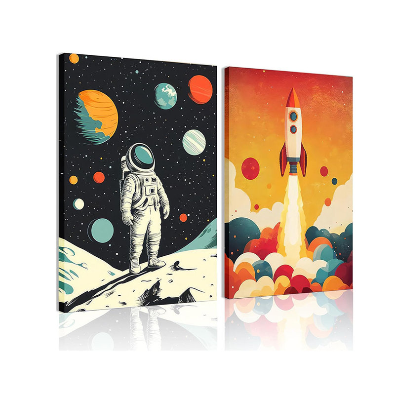 2 Piece Wrapped Canvas Print
