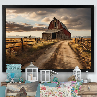 «Bentlei Barns Rustic Charm II», art mural granges