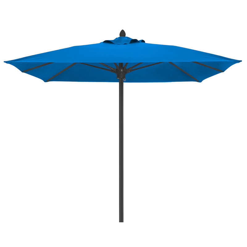 Parasol de marché carré 6 pi Prestige, Terra, Bleu pacifique