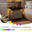 49cm W Manufactured Wood Bedside Table-1637568082