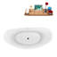 1899.9mm x 899.2mm Freestanding Soaking Acrylic Bathtub-1134525783