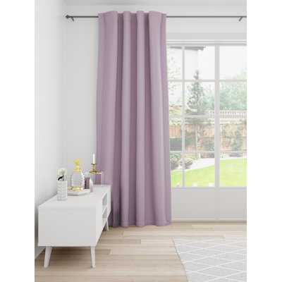 Lockmoor Room Darkening Curtain Single Panel