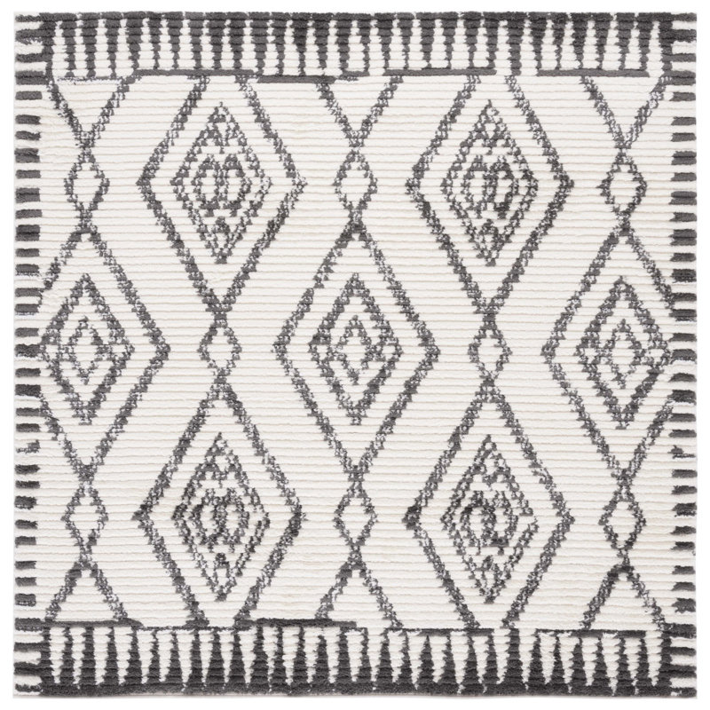 Khaylee Performance Southwestern Rug, Square 6'7"