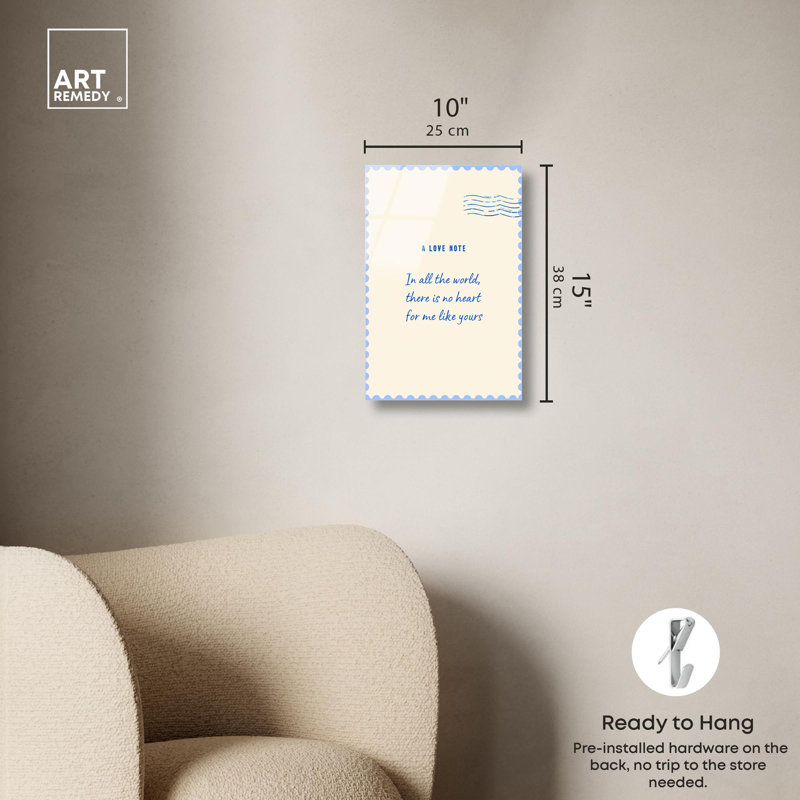 «Singular Heart», reproduction d'art sur affiche par Art Remedy, H 15 po x l 10 po