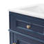 Ensemble de meuble-lavabo simple autoportant avec porte à fermeture douce, tablette réglable-2056913296