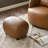 Overstreet 23" Wide Faux Leather Upholstered Ottoman-290593069