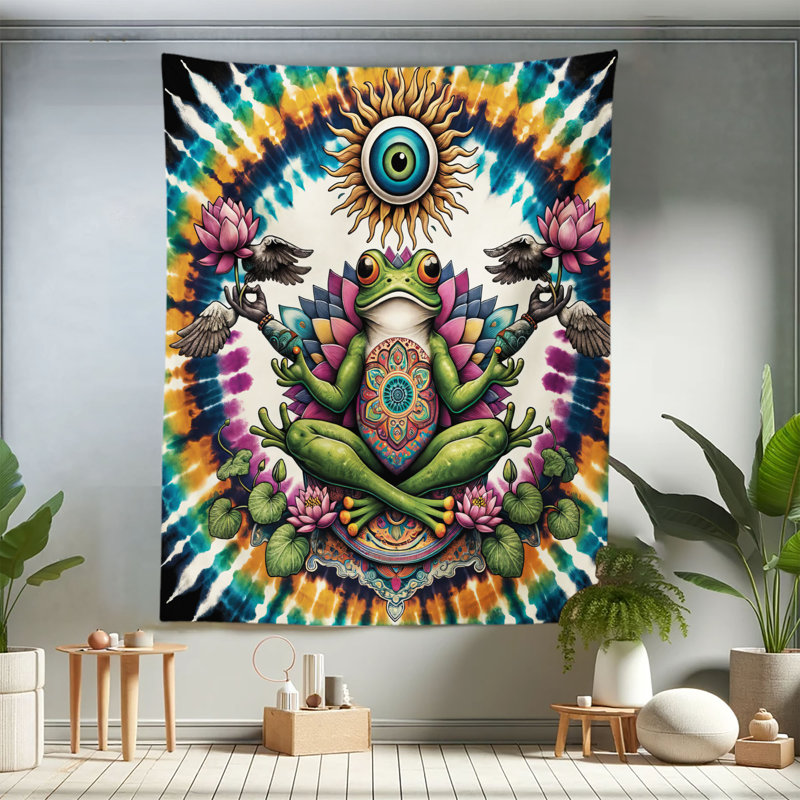 Tapisserie en microfibre, H 88 po x l 68 po