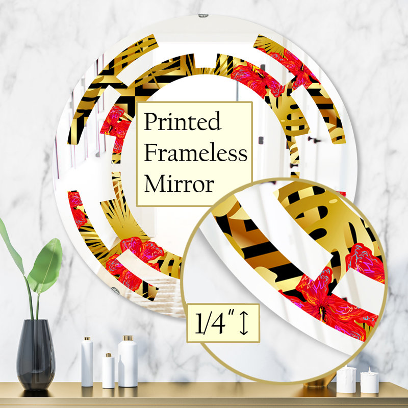 Miroir mural Space Frameless, H 31,5 po x l po
