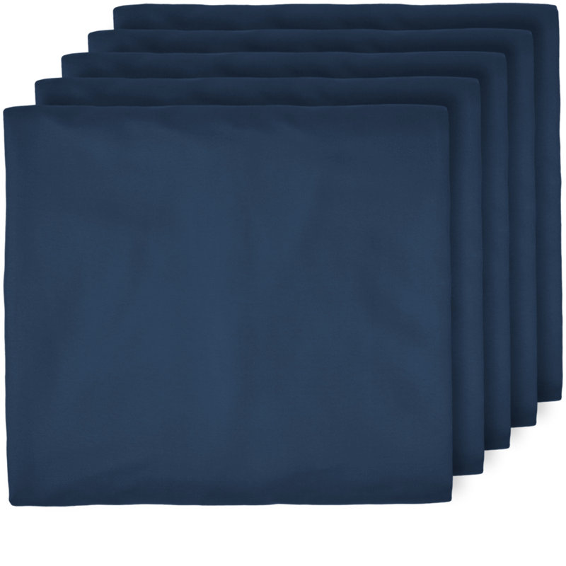 Drap-housse en microfibre de qualité supérieure ultra doux, Drap-housse pour lit double, Bleu foncé