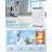 Simzlife 1200 BTU Portable Air Conditioner with Dehumidifier & Fan for 550 Square Feet with Remote,Timer,Automatic Defrosting