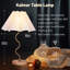 Lampe de table en métal Hailyn