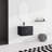 Floating Wall-Mounted Bathroom Vanity With Ceramics Sink